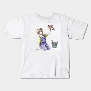 Banksy's Game Changer Kids T-Shirt